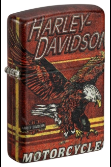 Harley Davidson Bald Eagle Logo Zippo Lighter