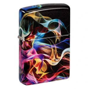 Abstract Smoke Design 540 Matte Zippo Lighter