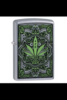 Cypress Hill Leaf Zippo Lighter