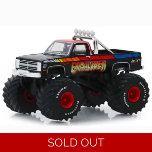 Kings Of Crunch Excaliber 1987 Chevrolet K20 1/64 Diecast