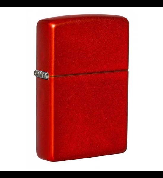 Metallic Red Matte Zippo Lighter