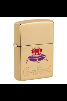 Crown Royal High Polish Brass Zippo