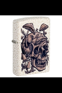 Skull & Mushroom Mercury Glass Zippo Lighter