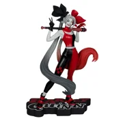 DC Direct Harley Quinn Red, White & Black 1:10 Resin Statue