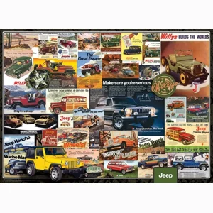 Jeep Advertising Collection 1000 PC Puzzle