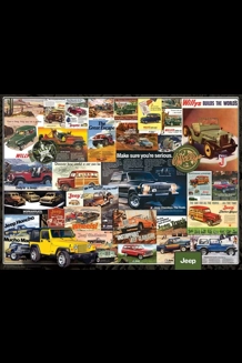 Jeep Advertising Collection 1000 PC Puzzle