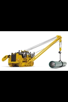 First Gear Komatsu D155CX-8 Crawler W/K170 Pipelayer 1/50 Diecast