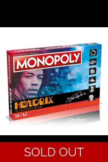 Jimi Hendrix Monopoly Board Game