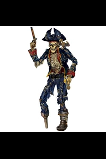 6' Jointed Pirate Skeleton