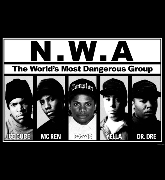 N.W.A. World's Most Dangerous 36" x 24" Poster