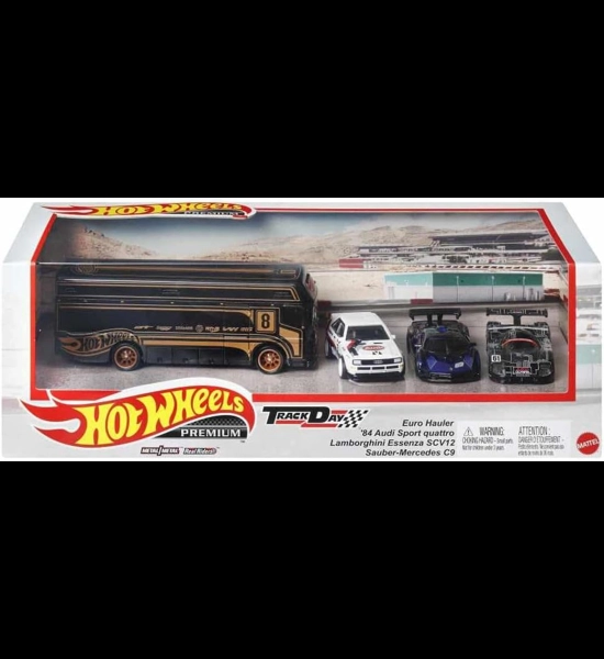 Hot Wheels Premium Set - Race Day 4 Pack