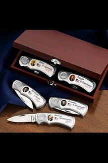 Hurley U.S. Presidents 5 PC Knife Set