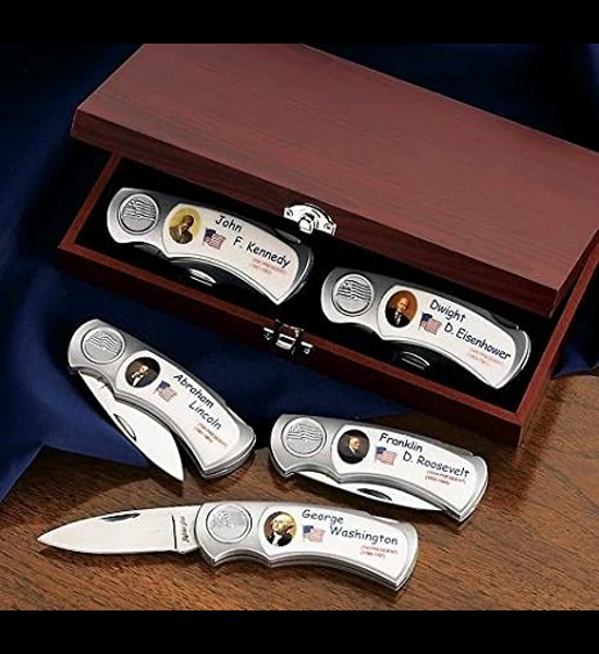 Hurley U.S. Presidents 5 PC Knife Set