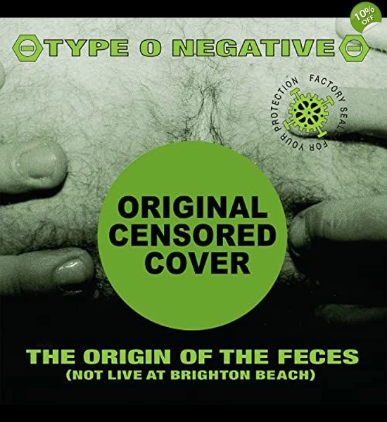 Type O Negative The Origin Of The Feces Deluxe Vinyl LP