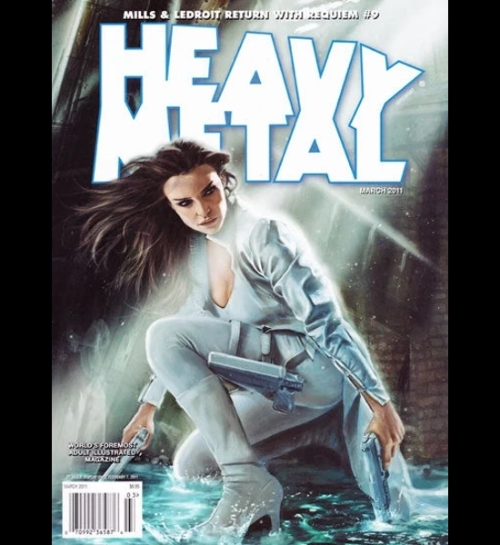 Heavy Metal March 2011 Magazine