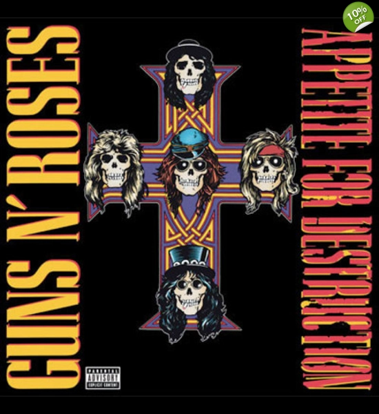 Guns N Roses - Appetite For Destruction Vinyl LP