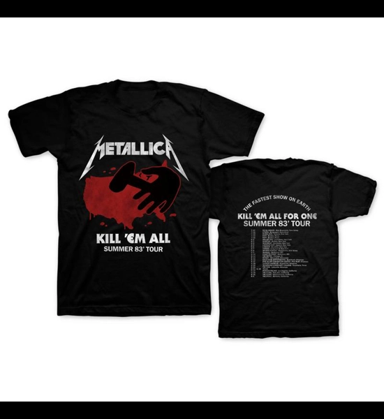 Metallica Kill'em All '83 Tour T-Shirt