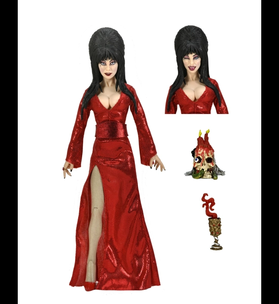 NECA Elvira - Red, Fright & Boo 8" Clothed Action Figure