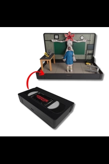 VHS Stars Stranger Things Eleven vs Demogorgon Diorama Set