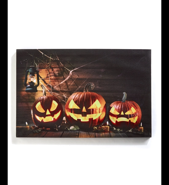 LED Canvas Print W/Timer