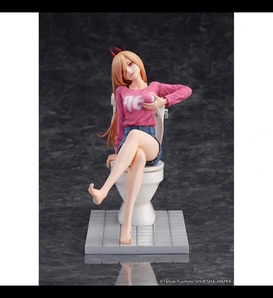 Chainsaw Man Power on Toilet 1:7 Scale Statue