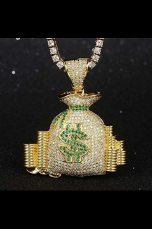 Money Bag Pendant
