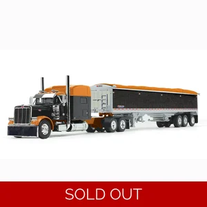 DCP Peterbilt 379/ Mid-Roof Sleeper/ Grain Trailer