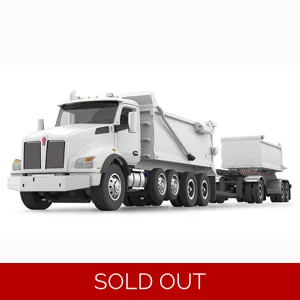 DCP Kenworth T880 Dump Truck W/Dump Trailer