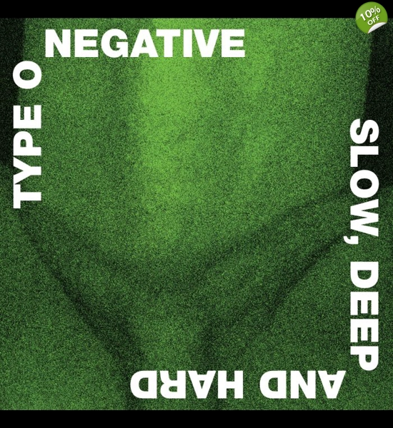 Type O Negative - Slow Deep And Hard Vinyl LP - Original Cover