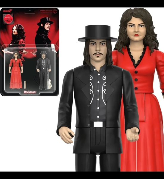 White Stripes - Get Behind Me Satan 2 PK Jack/Meg ReAction Figures
