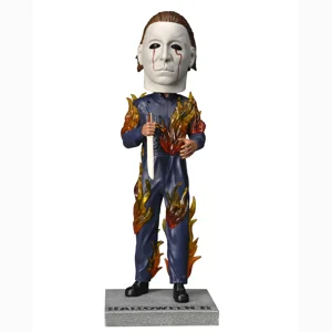 NECA Halloween 2 Myers On Fire Head Knocker