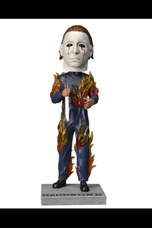 NECA Halloween 2 Myers On Fire Head Knocker
