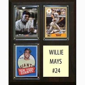 Willie Mays 3 Card 8
