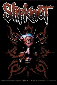 Slipknot - Skull & Nails Sticker