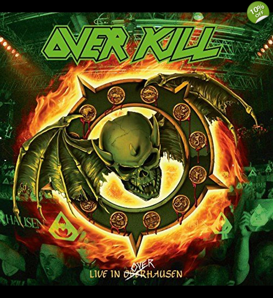 Overkill - Feel The Fire - Live In Overhausen Vinyl 2 LP Set