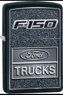 Black Ford F-150 Trucks Zippo Lighter