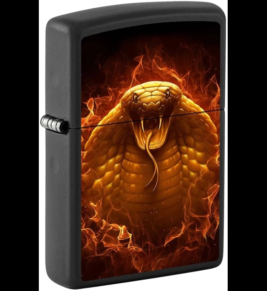 Cobra Snake Fire Zippo Lighter