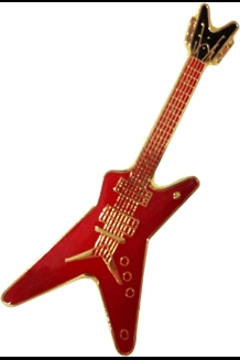 Dean Guitar Enamel Pin