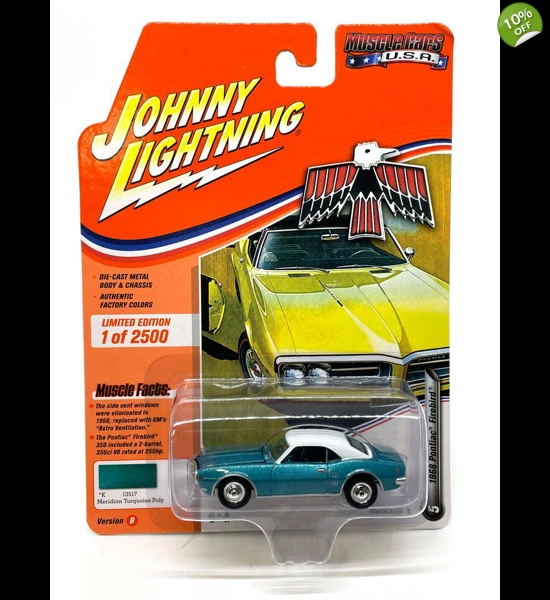 J.L. '68 Pontiac Firebird Diecast