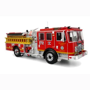 L.A.C.F.D. KME Predator Fire Engine 172 - 1/64 Diecast
