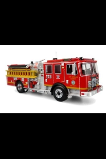 L.A.C.F.D. KME Predator Fire Engine 172 - 1/64 Diecast