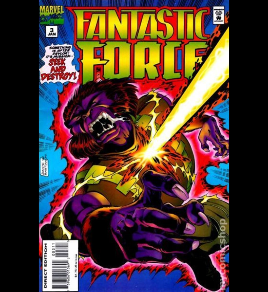 Fantastic Force - 3 - January 1994 Comic