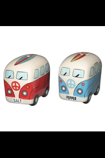 Surfer VW Van Salt & Pepper Shakers