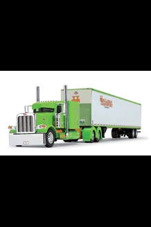 DCP Hallahan Transport Peterbilt Model 389 1/64 Diecast