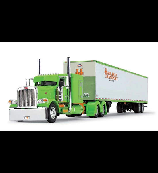 DCP Hallahan Transport Peterbilt Model 389 1/64 Diecast
