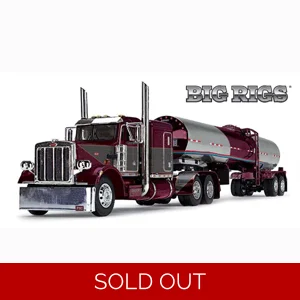 DCP Bryce Transport Peterbilt 359 Asphalt Tanker 1/64 Diecast