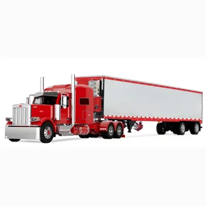 Blackjack Express Show Truck Peterbilt Model 589 Sleeper 1/64 Diecast