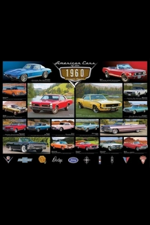 American Cars Of The 1960's 1000 PC Puzzle