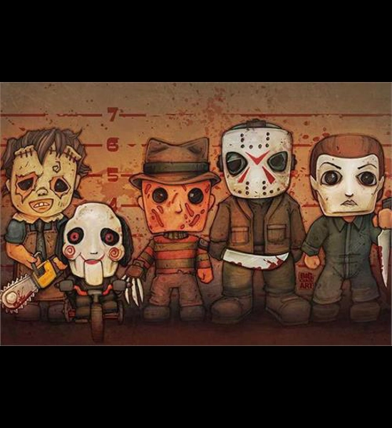 Killer Lineup Poster 24" x 36"