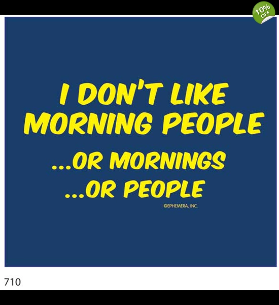 Morning People T-Shirt